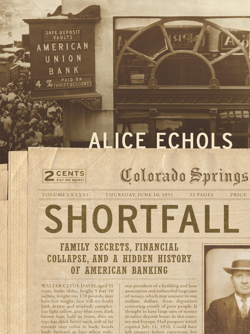 Title details for Shortfall by Alice Echols - Available